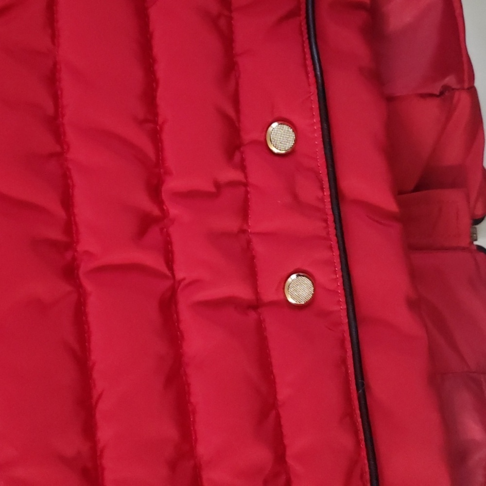 Zara Red Puffer Jacket - Picture 14 of 16
